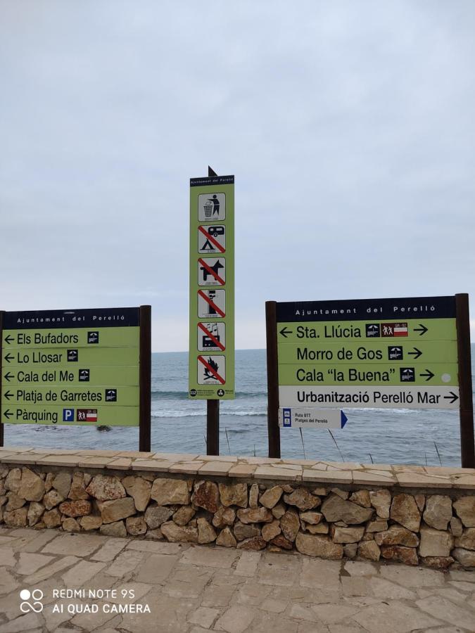 El Perelló Casa Oliveres Beach En L' Ampollaヴィラ エクステリア 写真